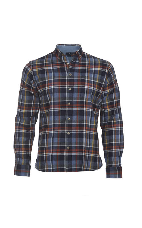 Fausto Shirt Blue Multi XL 